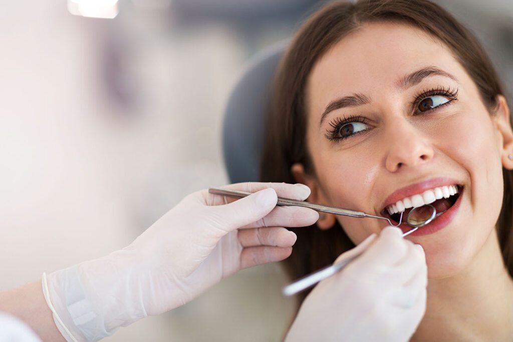 Modern dental clinic interior